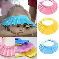 ACDANC Baby Bath Shampoo Shower Cap Hat Waterproof Wash Hair Shield Visor Protect Eye Ear