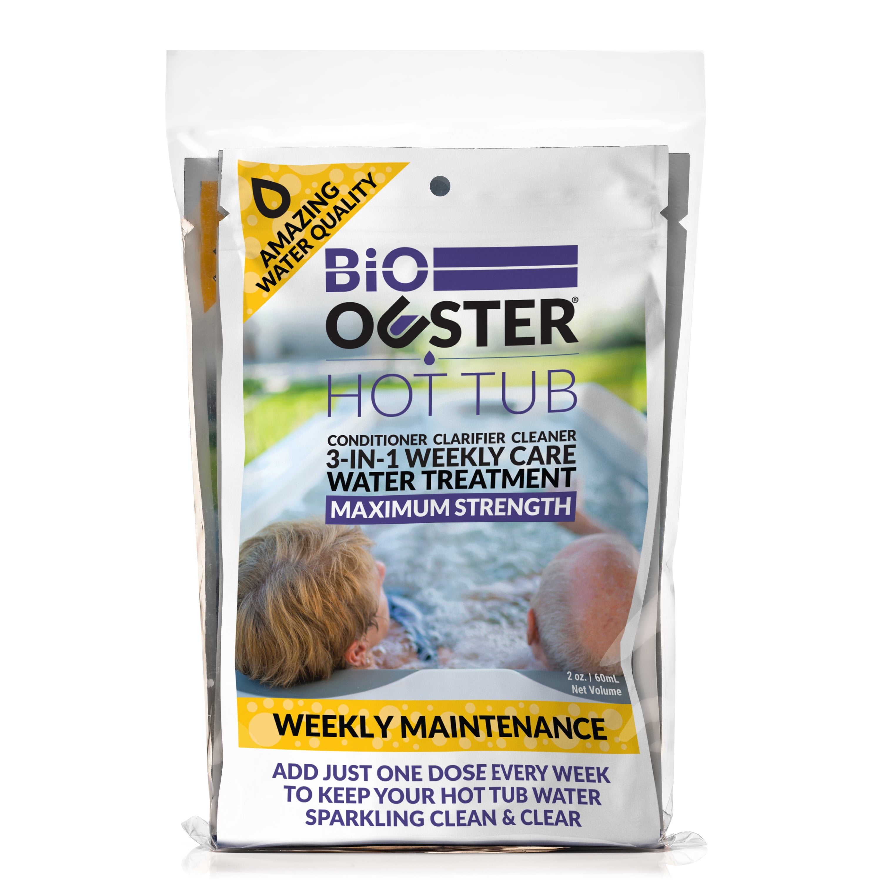 Bio Ouster Hot Tub Conditioner, Clarifier & Cleaner 3in1 Weekly Care