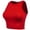 Black/White/Red, variant on FashionMille Women Stretch Bandeau Jersey Tube Bodysuit Strapless Top
