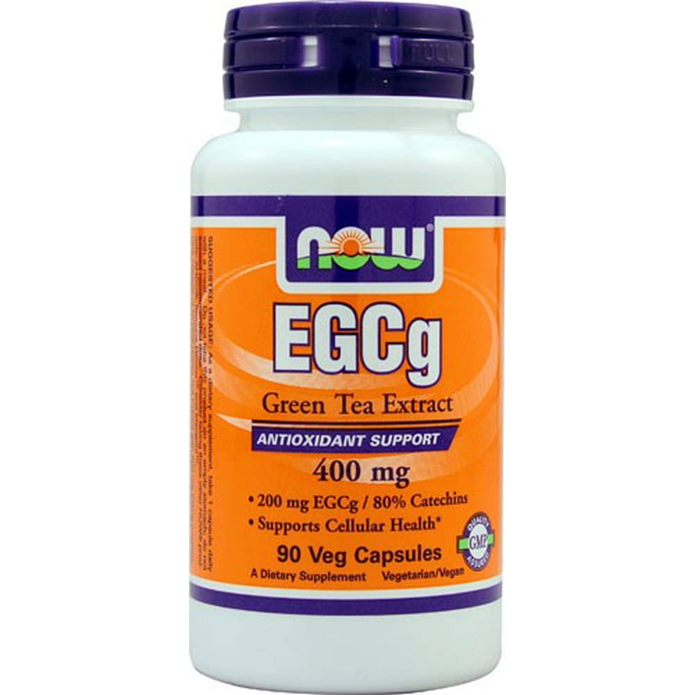 NOW Foods EGCg Green Tea Extract Antioxidant Support 400 mg. 90