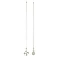 thumbnail image 1 of 2pcs Ceiling Light Pull Chains Ceiling Fan Chain Extension Chandelier Chain Pendant, 1 of 5