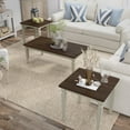 thumbnail image 2 of Furniture of America Condway Wood 3-Piece Coffee Table Set, 2 of 5