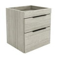 thumbnail image 3 of Boyd Sleep Capri Modern Double Drawer Nightstand, Grey, 3 of 8