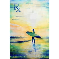 RX Surf by Parvez Taj Painting Print on Wrapped Canvas