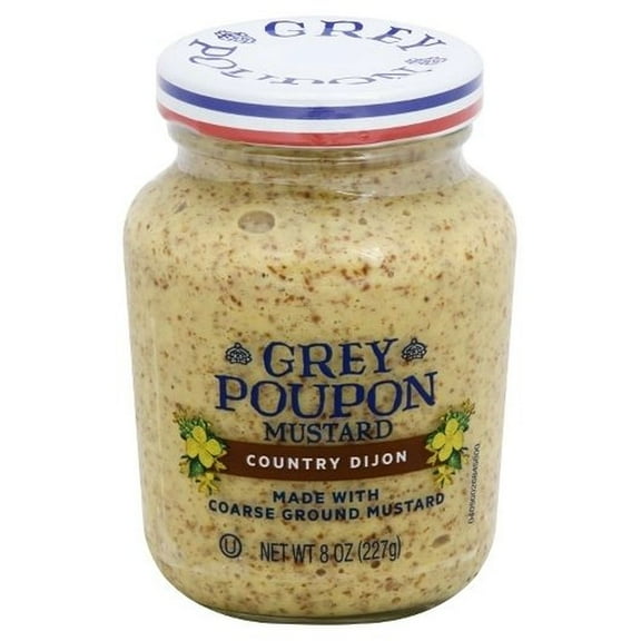 Grey Poupon Country Mustard, 8 Ounce -- 12 per Case.