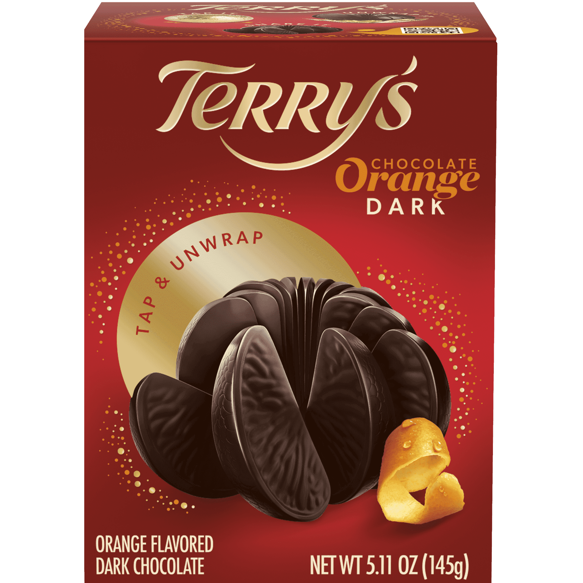 Chocolate Orange Ball 3 Pack Bundle – Milk, Dark, and Popping Candy Variety Set