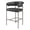 Cano Black, variant on New Pacific Direct Kaiden KD Faux Leather Counter Stool in Cano Black (Set of 2)