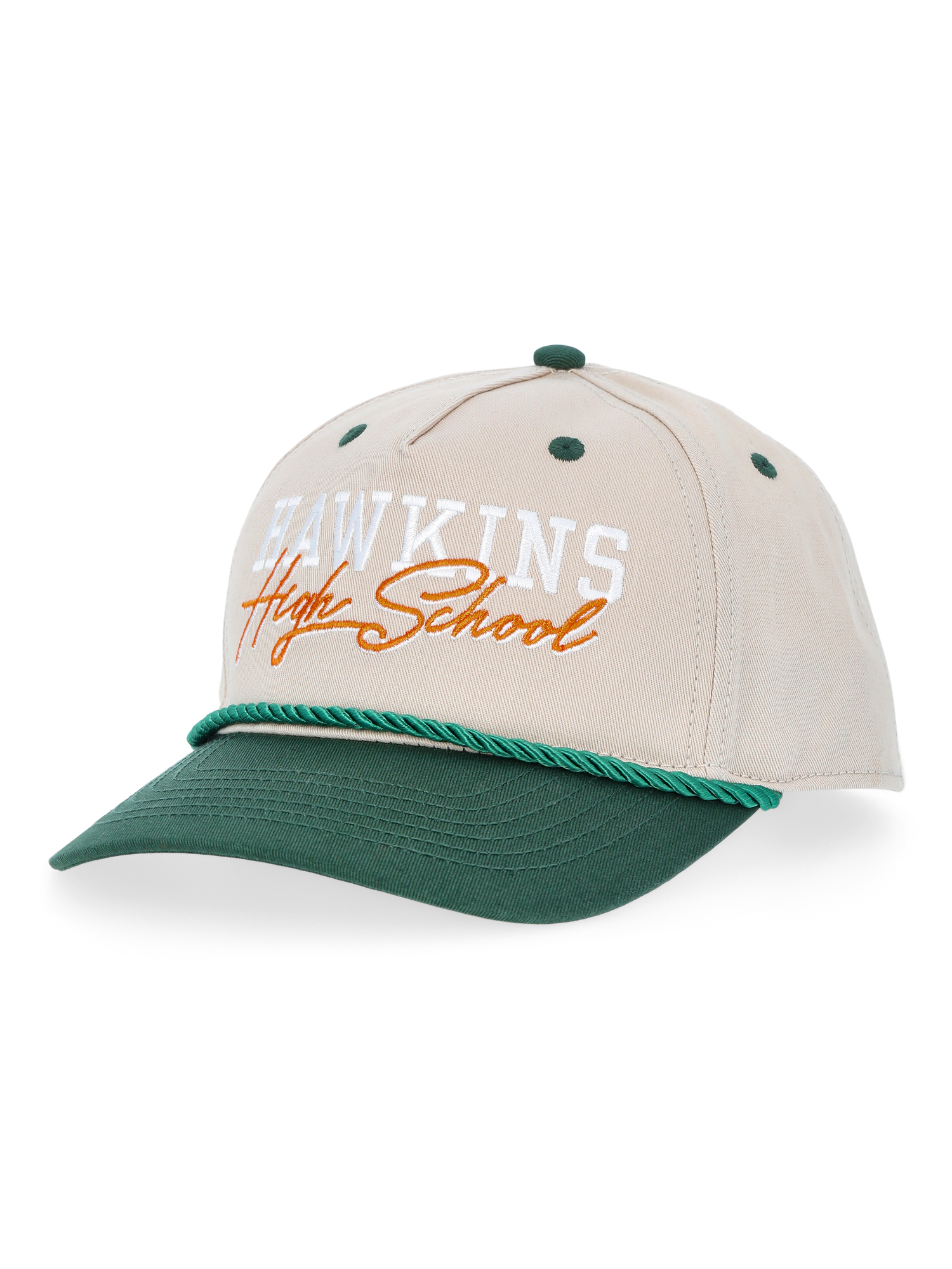 Netflix Stranger Things Hawkins High School Snapback Hat from No Boundaries, One Size, Unisex