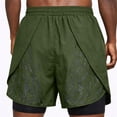 thumbnail image 5 of Vetsdori Mens Beach Shorts Summer Lining 2 in 1 Short Pants Dry Fit Pocket Swim Trunks Sports,Casual Breathable Shorts for Men Ropa,Size L, 5 of 8