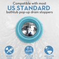 thumbnail image 4 of Protector de desagüe de silicona Hair Catcher TUB RING, 4,7-5,5 cm, 4 of 8