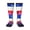 3 Black, variant on Womens Art French Flag Knee High Socks Comfy Thermal Boot Long Socks