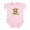 Petal Pink, variant on CafePress - Pocket Golden Retriever Infant Bodysuit - Baby Light Bodysuit, Size Newborn - 24 Months