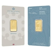 BRITISH ROYAL MINT 5 gram Britannia Gold Bar .9999 Fine (In Assay)