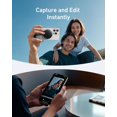 thumbnail image 3 of Anker MagGo USB-C Adapter, SD Card Reader for USB C iPhone 16/15 Series(Not for12/13/14), Portable Magnetic Memory Card Reader with Built-in Cable, Slots for SD&TF, 312MB/s Max Data Transfer(Black), 3 of 5