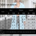 thumbnail image 4 of Resicozy Long Hoodies for Women Zip Up Oversized Long Sleeve Sweatshirt Winter Hoodie Dress with Pocket White 2XL, 4 of 6