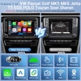 thumbnail image 3 of Radio estéreo para coche Leadfan Android 12 VW Volkswagen Jetta Passat Tiguan con pantalla de 7 pulg, 3 of 9