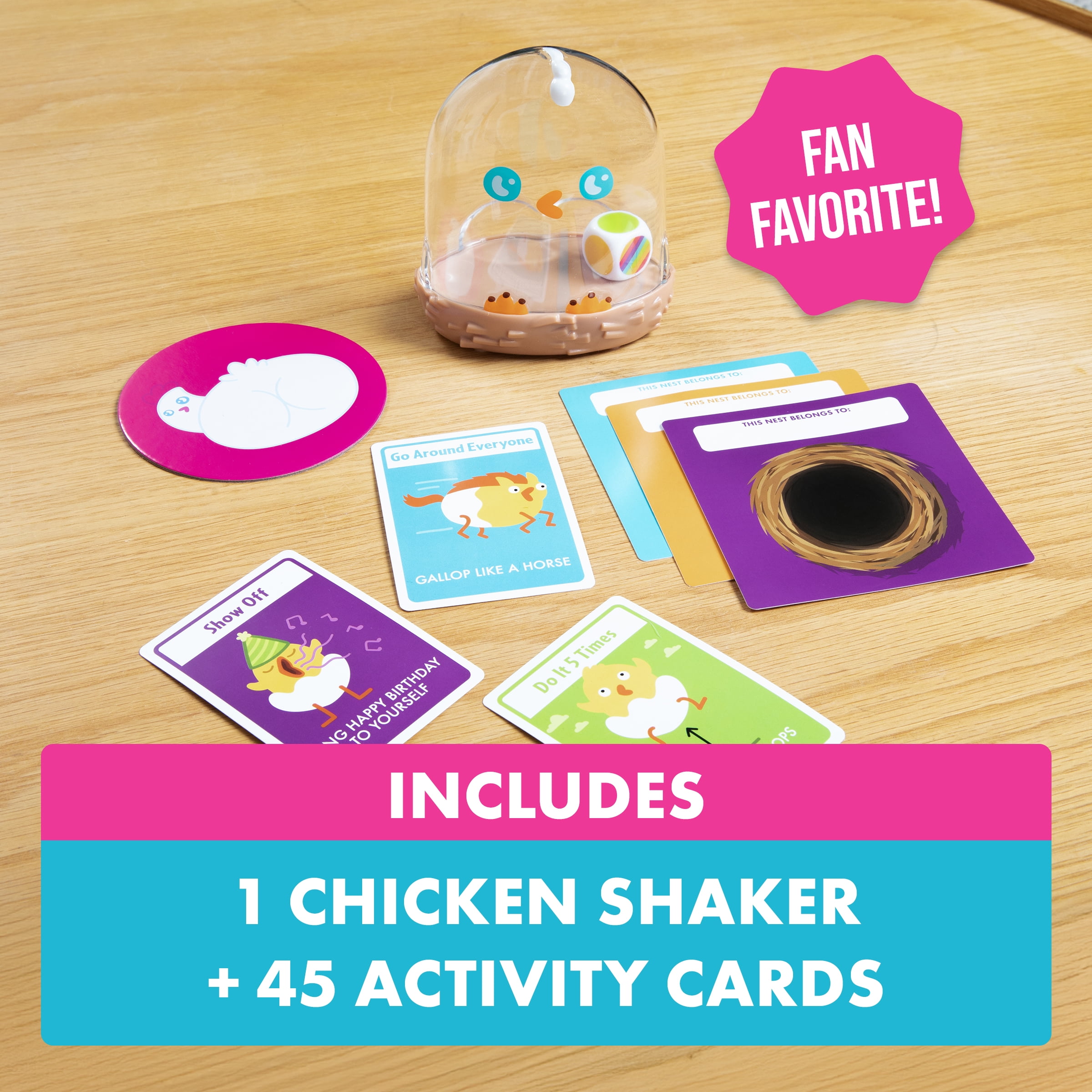 Exploding Kittens Hurry Up Chicken Butt 2-6 Players - Ages 4+ - 2 Minutes to Play - Hot Potato Style Card Game -Creative Kids Game, Perfect for Family Night Fun
