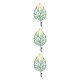 thumbnail image 1 of Colgador de pared Moyic organizador decorativo de metal Verde B, 1 of 6