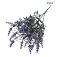 thumbnail image 2 of Advancent 4 Uds flores artificiales de plástico falso flocado lavanda ligero ramo de novia para el hogar accesorios de fotografía para púrpura Type2 NO2, 2 of 6
