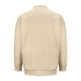 thumbnail image 5 of LOVZFMLL Jackets for Men Pullover Sweater Stand Collar Elastic Solid Color Half Sweater For Men Stand-up Collar Sweater, 5 of 5