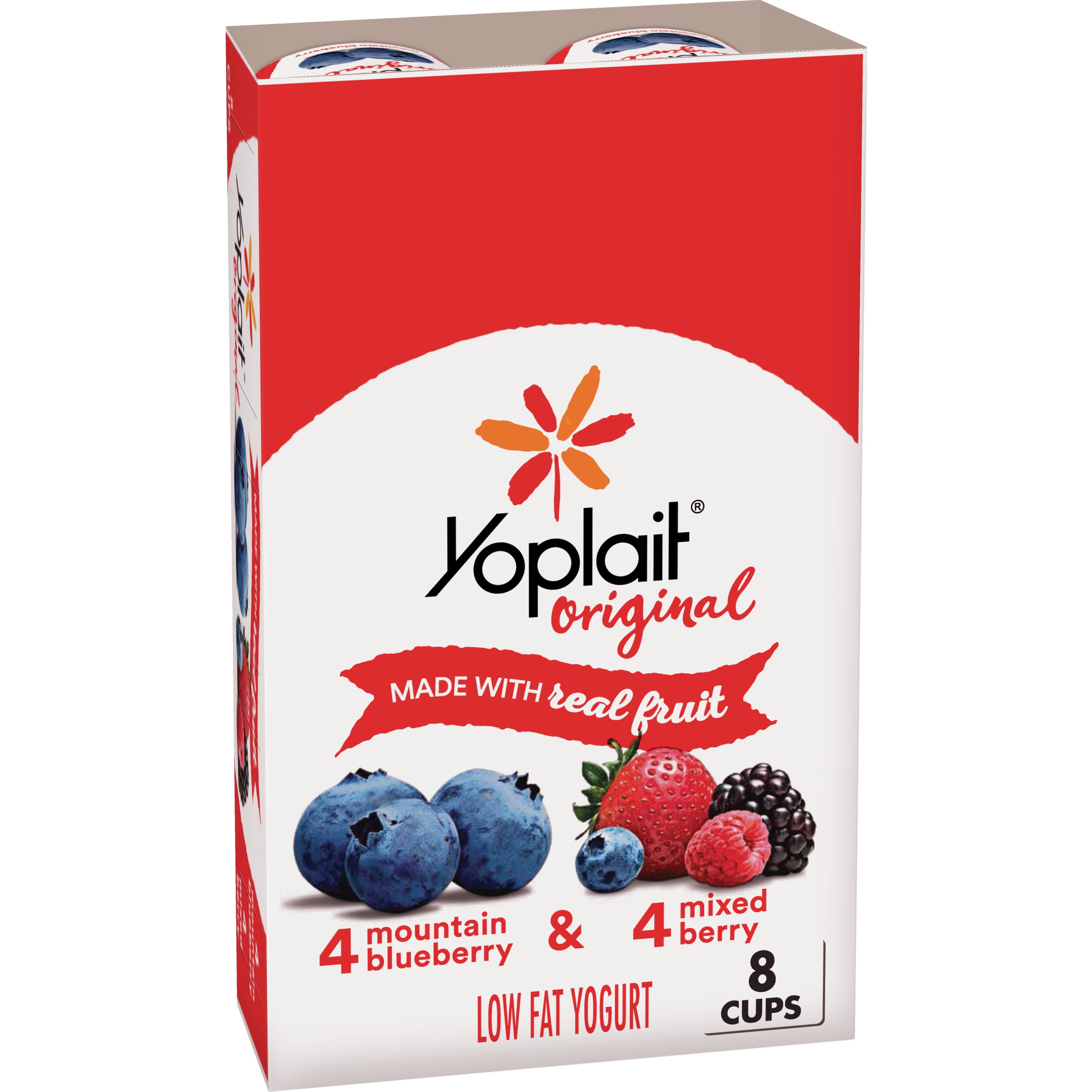 Yoplait Original Yogurt, Blueberry & Mixed Berry, 48 oz