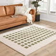 thumbnail image 5 of BoutiqueRugs Baback Contemporary Area Rug - Machine Washable - Peach, Lime Green - 2' x 2'11", 5 of 11