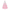 Pink Gradient, variant on Alden Design 7.5 Pre-lit Flocked Christmas Tree with Warm Lights, Frosted White