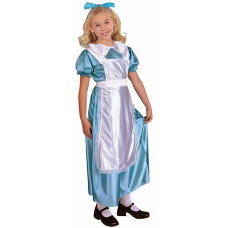 Child Alice Dress Costume~Medium 8-10 / Blue