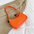 thumbnail image 2 of Women's Fashion Leather Hobo Shoulder Bag Solid Color Casual Underarm Purse With Single Strap Zipper Closure Lightweight Trendy Crossbody Bags For Daily Work Travel, 2 of 3
