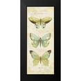 thumbnail image 2 of Brissonnet, Daphne 8x14 Black Modern Framed Museum Art Print Titled - Cote Jardin IV, 2 of 5