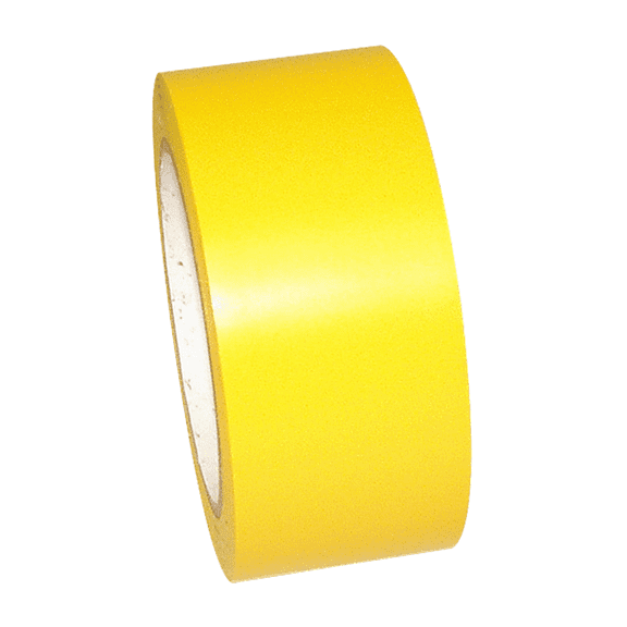 JVCC Colored Vinyl Tape (V-36): 2 in. (48mm actual) x 36 yds. (Yellow)