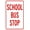 Warning Sign 6, variant on School Bus Stop Warning Sign - 8"x12", Security Metal Decor for Business, Office, Home, Street, Road, School Zones