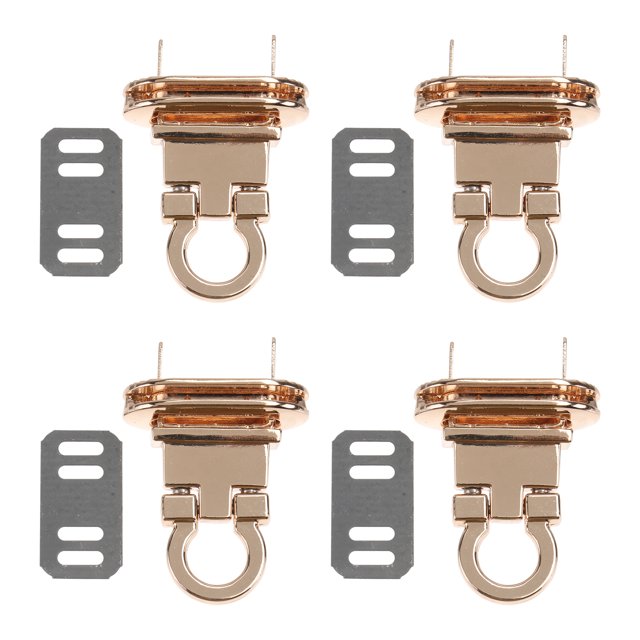 4PCS Metal Lock Practical Mortise Lock Bags Suitcases Accessories Lock Bag Handbag Lock Color 4