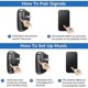 thumbnail image 2 of Self Powered Wireless DoorBell No Battery Waterproof Door Bell Chime Ring for Kids Elderly Caller U, 2 of 5