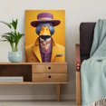 thumbnail image 4 of Qisvanset Dapper Duck Canvas Wall Art 15.75x11.81 INCHES, 4 of 7