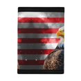 thumbnail image 3 of Psesaysky Youth Wallet Eagle American Flag Print Magic Stiker Small Purse for Sports, Polyester Lightweight Trifold Card Wallet, 3 of 6