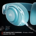 thumbnail image 3 of SteelSeries Arctis Nova 3P Wireless Multi-Platform Gaming Headset - Mobile App Control, 40 HR Battery, Neodymium Magnetic Drivers, 2.4GHz/Bluetooth, PS5, PS4, PC, Switch, Mobile - Aqua, 3 of 9