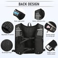 thumbnail image 3 of Lightweight Hydration Backpack, Running Backpack with 2L Water Bladder, Hiking Hydration Water Daypack for Cycling Rave for Men Women, 3 of 6