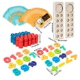 thumbnail image 3 of Hearth & Gear Math Toys For Children From 5 To 7 Years Old Counting Toys For Children From 3 To 5 Years Old Math Toys Math Manipulative Preschool Toys Addition And Subtraction Games Foam Finger #1, 3 of 7