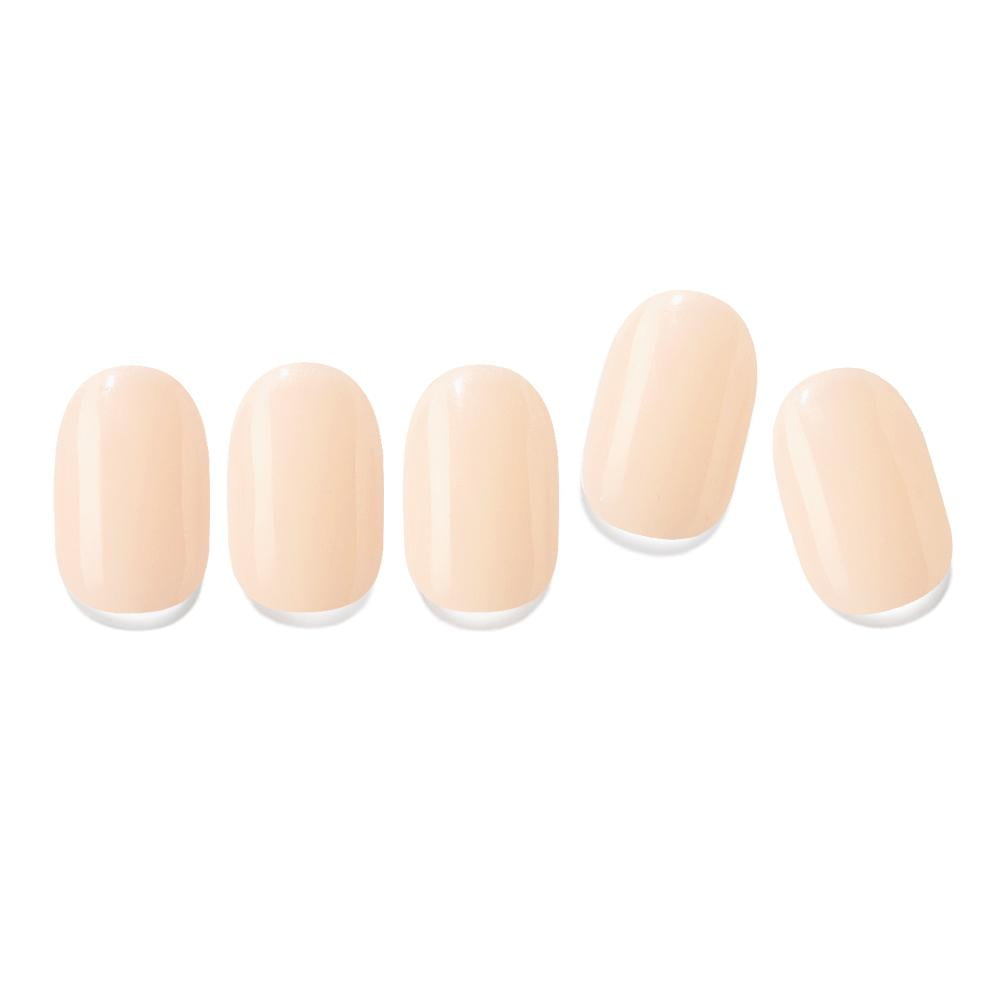 EDGEU Real Gel Nail Strips Nail Polish Stickers 34 Pcs, 6 Layer Baked Real  Gel (ENF608 Peach Peach Syrup) - Walmart.com