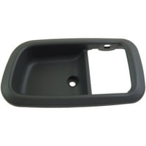 Dorman 91357 Front Driver Side Interior Door Handle Bezel for Specific Toyota Models, Deep Gray