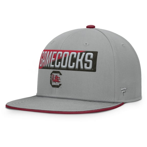 Men's Fanatics Gray South Carolina Gamecocks Duo Snapback Hat