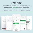 thumbnail image 4 of SURJDE Smart Sprinkelr Controller 6 Zone, WiFi Indoor Irrigation Controller, Free APP, Supports Rain Sensor, Seasonal Adjustment, Automatic/ Manual Watering (HO-SC-6W), 4 of 7