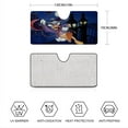 thumbnail image 6 of Darkwing Duck-theme Windshield Sun Shade Front Protector Folding Car Sun Visor Blocks Uv Rays Keeps Your Vehicle Cool56in*30in(140cm*76cm), 6 of 6