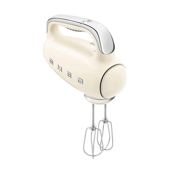 Mezclador De Mano SMEG con 9 velocidades y función turbo color Crema