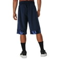 thumbnail image 2 of Ma Croix Mens Heavyweight Mesh Breathable Durable Zipper Pocket Basketball Gym Shorts, 2 of 8
