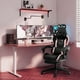 thumbnail image 2 of Silla ergonómica de lujo con respaldo alto kawaii ins, silla de juegos rosa para mujer, silla cómoda para juegos, 2 of 3