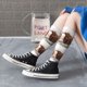 thumbnail image 5 of Fotbe Yak Calcetas Divertidas Estampadas para Hombre y Mujer, Calcetas de Algodón hasta la Rodilla para Caminar, Correr, Enfermería y Embarazo, 5 of 6