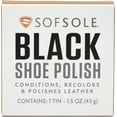 thumbnail image 2 of SofSole Shoe Polish Black 1.5 OZ 1.5 oz, 2 of 6