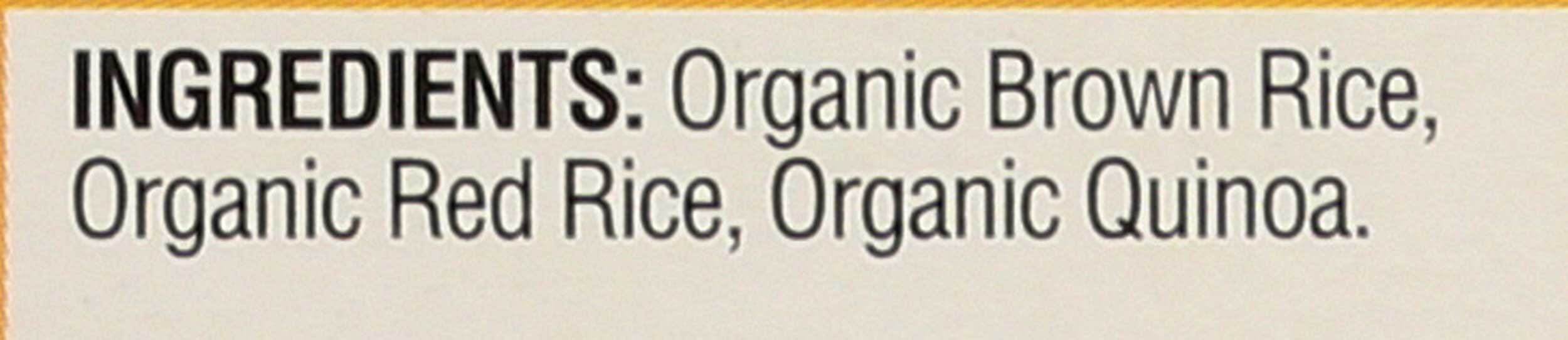 Lundberg Family Farms Organic Thin Stackers Red Rice and Quinoa Rice Cake, 6 Ounce -- 6 per Case.